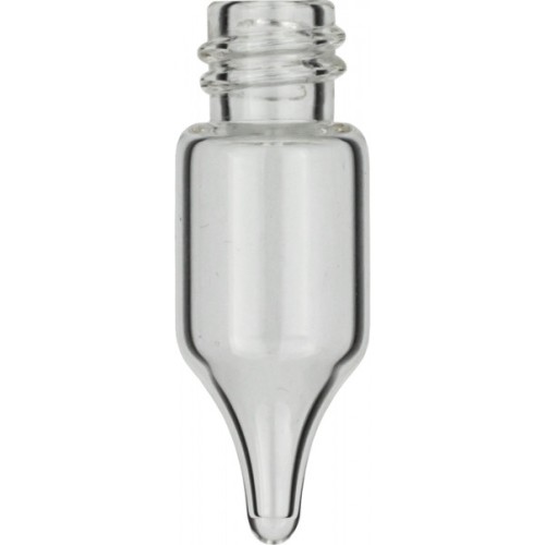  Screw neck vial, N 8, 11.6x32.0 mm, 1.1 mL, conical, clear
